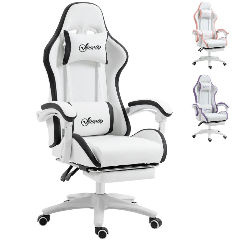 White Vinsetto Gaming Chair