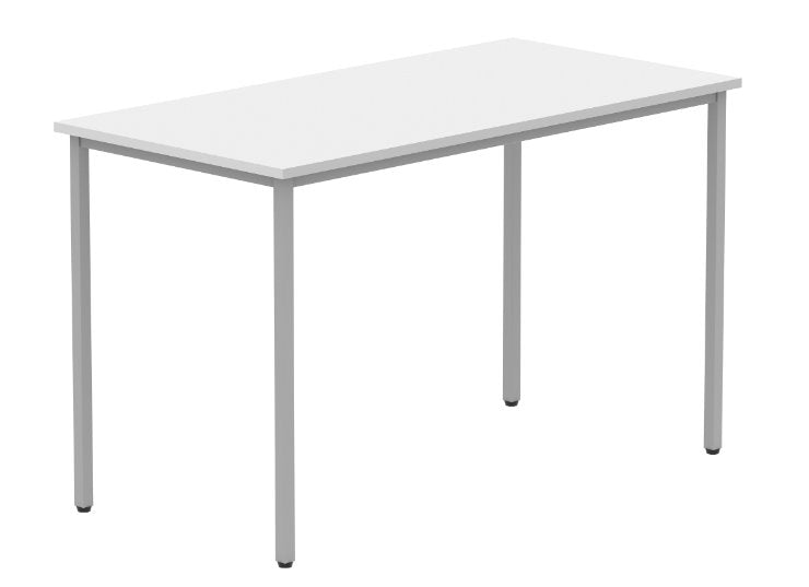 Workwise Multipurpose Meeting Table WORKSTATIONS TC Group Artic White 1200mm x 600mm 