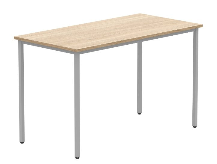 Workwise Multipurpose Meeting Table WORKSTATIONS TC Group Canadian Oak 1200mm x 600mm 