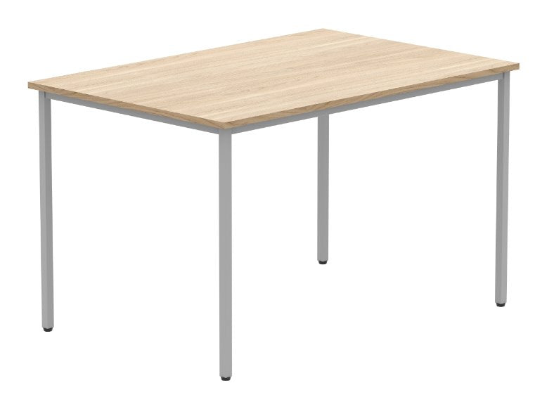 Workwise Multipurpose Meeting Table WORKSTATIONS TC Group Canadian Oak 1200mm x 800mm 