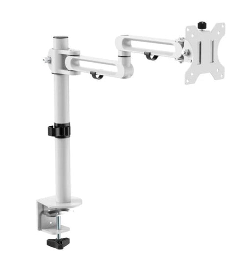 Workwise Pole Mounted Monitor Arm Accessories TC GROUP White 