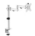 Workwise Pole Mounted Monitor Arm Accessories TC GROUP White 