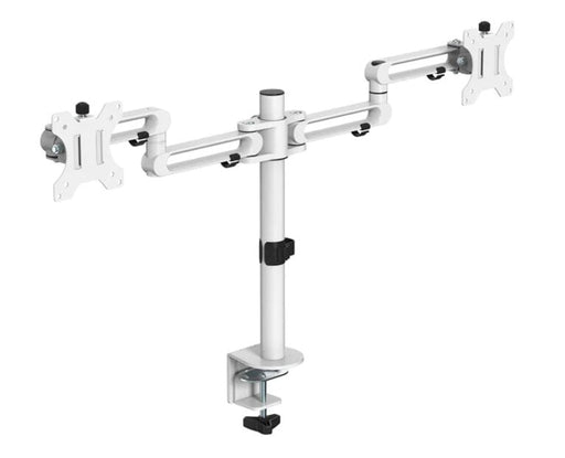 Workwise Twin Monitor Arm Accessories TC GROUP White 