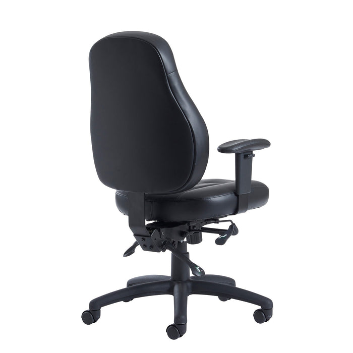 Zeus Medium Back 24hr Heavy Duty Office Chair Seating Dams 