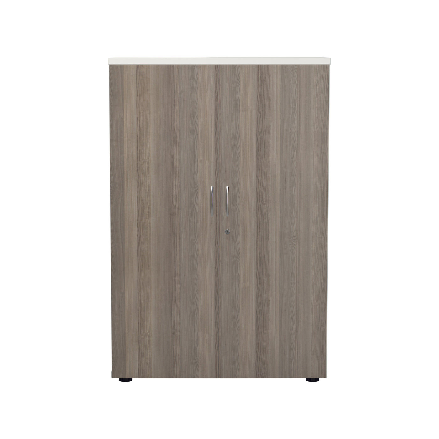 1200mm White Frame High Wooden Cupboard CUPBOARDS TC Group 