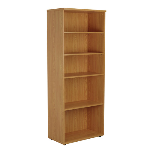 2000mm High Office Bookcase BOOKCASES TC Group Oak 