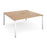 Adapt square boardroom table with central cutout Tables Dams 