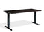 Advance Height Adjustable Desk Desking Lavoro Black 1200 x 800 Wenge