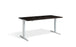Advance Height Adjustable Desk Desking Lavoro White 1200 x 800 Wenge