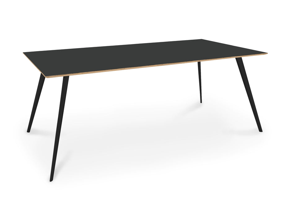 Air Co-working Tables Meeting Tables Workstories 1200mm 1600mm Anthracite/Ply