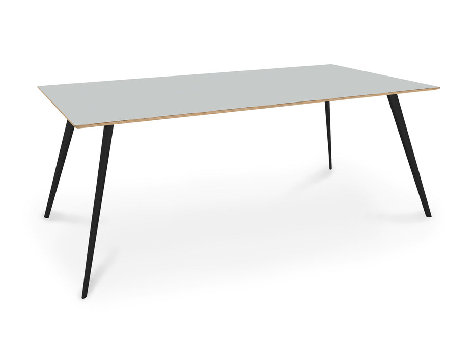 Air Co-working Tables Meeting Tables Workstories 1200mm 1600mm Light Grey/Ply