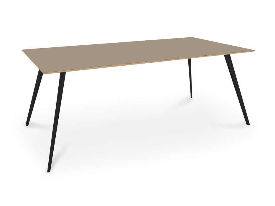 Air Co-working Tables Meeting Tables Workstories 1200mm 1600mm Stone Grey/Ply