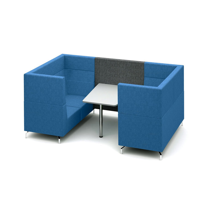 Alban Four Person Meeting Booth SOFT SEATING Social Spaces 2700mm 