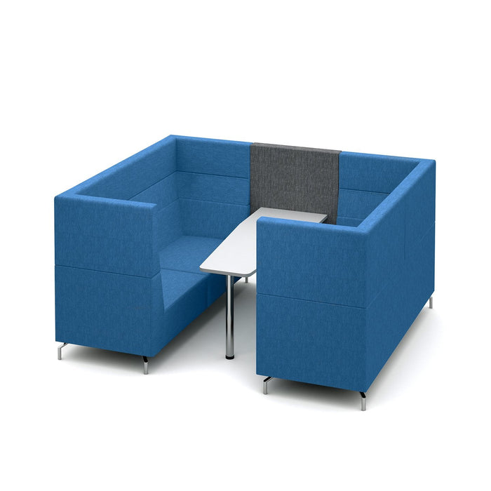 Alban Six Person Meeting Booth SOFT SEATING Social Spaces 