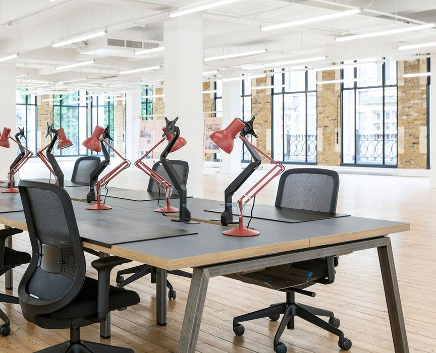 Albion A Frame Bench System - Raw Metal Frame — Office Supermarket