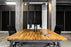 Albion A Frame Bench Desk Meeting Table - Raw Metal Frame BENCH DESKS Workstories 