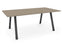 Albion A Frame Meeting Table - Black Finish Frame Meeting Tables Workstories 2000mm x 800mm Black Stone Grey