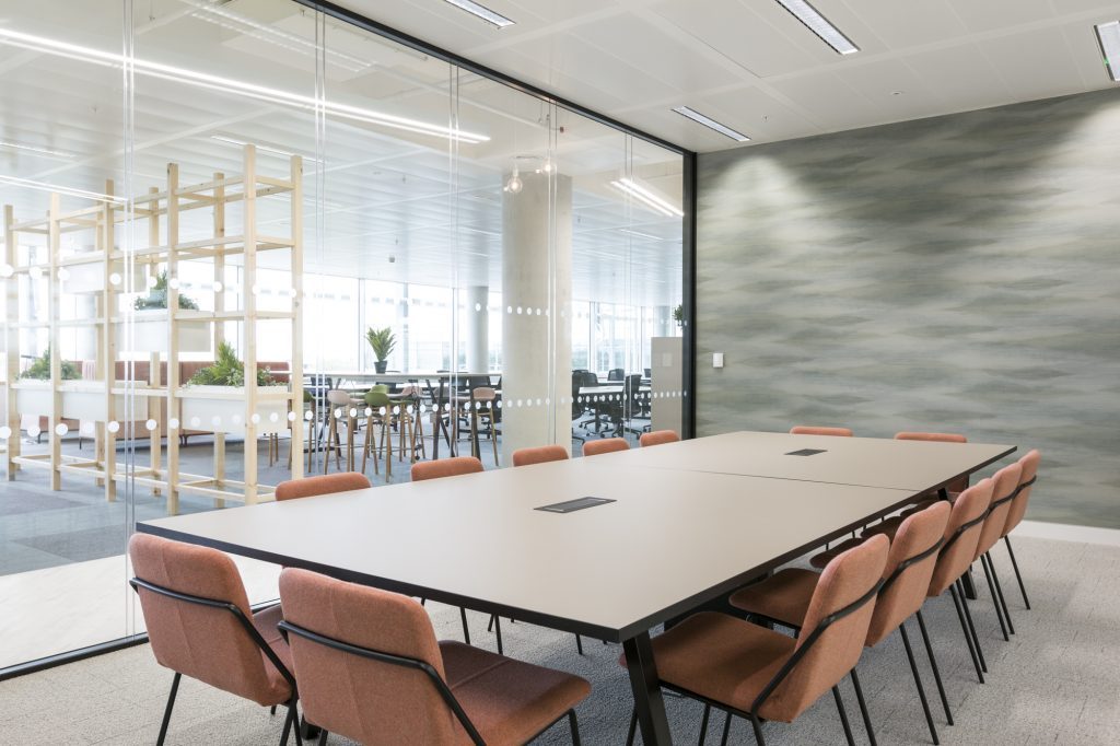 Albion A Frame Meeting Table - Black Finish Frame Meeting Tables Workstories 