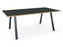 Albion A Frame Meeting Tables - Raw Finish Frame BENCH DESKS Workstories 2000mm x 800mm Raw Anthracite/Ply