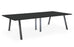 Albion A Frame Meeting Tables - Raw Finish Frame BENCH DESKS Workstories 3600mm x 1400mm Raw Anthracite