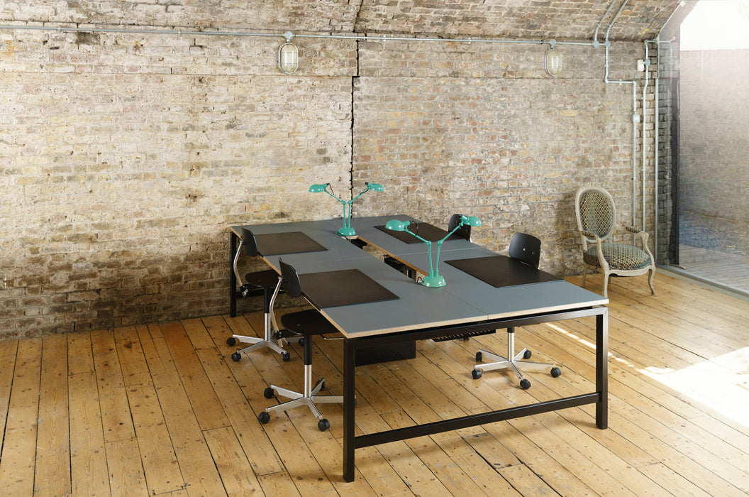 Albion Studio Frame Bench System - Raw Metal Frame BENCH DESKS Workstories 