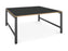 Albion Studio Frame Meeting Tables - Black Finish Frame BENCH DESKS Workstories 2000mm x 800mm Black Anthracite/Ply