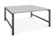 Albion Studio Frame Meeting Tables - Black Finish Frame BENCH DESKS Workstories 2000mm x 800mm Black Light Grey