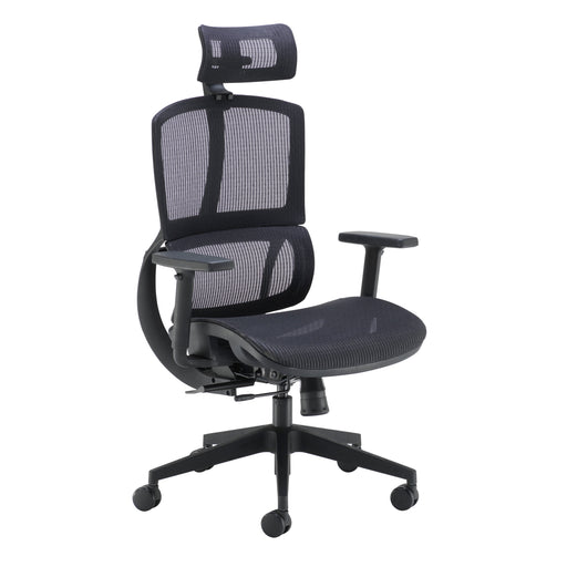 Alto Heavy Duty Mesh Office Chair Mesh Office Chairs TC Group Black Self Assembly (Next Day) 