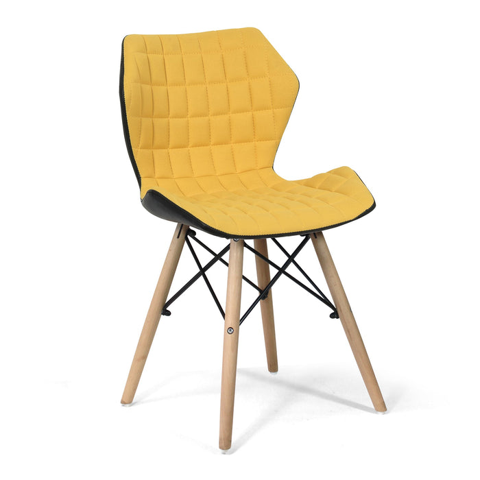 Amelia Reception Chair RECEPTION Nautilus Designs Mustard 