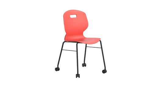 Arc Mobile Chair 4 Leg TC Group Coral 