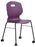 Arc Mobile Chair 4 Leg TC Group Grape 