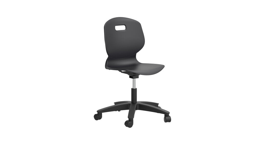 Arc Swivel Chair Classroom Chair TC Group Anthracite 