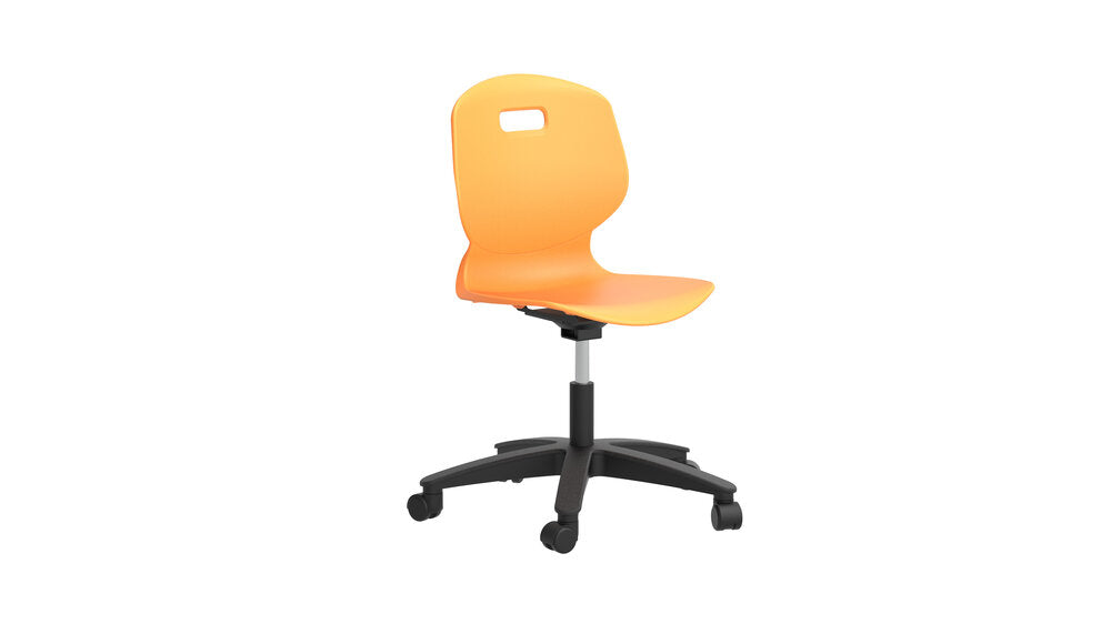 Arc Swivel Chair Classroom Chair TC Group Marigold 