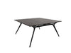 Arkitek Designer Bench Desk with Black Frame Office Bench Desks Actiu Dark Oak Cable Tray + Cable Access 2 Person