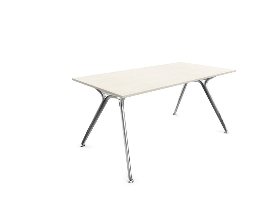 Arkitek Rectangular Office Desks - Polished Frame Office Desks Actiu Lime Oak None 1600mm x 800mm
