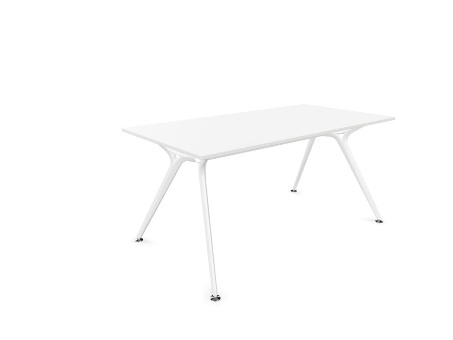 Arkitek Rectangular Office Desks - White Frame office desks Actiu White None 1600mm x 800mm