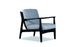 AT EASE Fabric Reception Chair SOFT SEATING & RECEP Workstories Black 