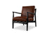 AT EASE Leather Reception Chair SOFT SEATING & RECEP Workstories Dark Brown Black 