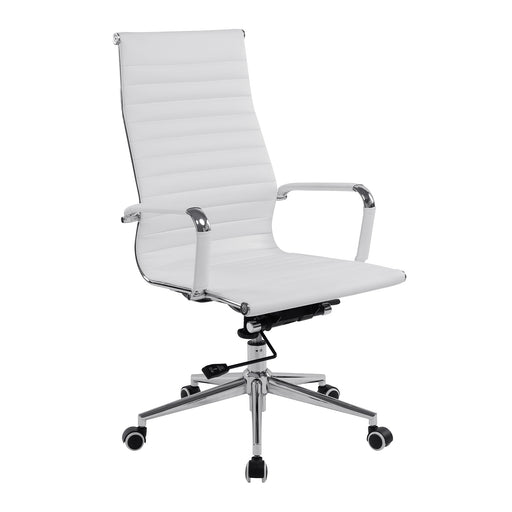 Aura High Back Desk Chair EXECUTIVE CHAIRS Nautilus Designs White 