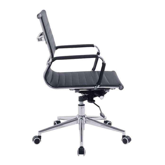 Aura Medium Back Desk Chair EXECUTIVE CHAIRS Nautilus Designs 