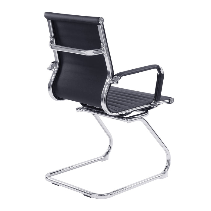 Aura Medium Back Visitors Chair EXECUTIVE CHAIRS Nautilus Designs 