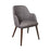 Aztec Armchair - Faux Leather Seating zaptrading Grey 
