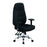 Babylon Executive Office Chair EXECUTIVE CHAIRS Nautilus Designs Black Fabric 