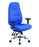 Babylon Executive Office Chair EXECUTIVE CHAIRS Nautilus Designs Blue Fabric 