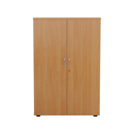 Beech 1200mm High Wooden Cupboard CUPBOARDS TC Group 