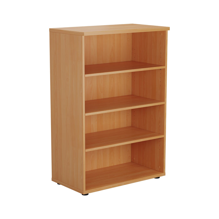 Beech Office Bookcase 1200mm High BOOKCASES TC Group Beech 