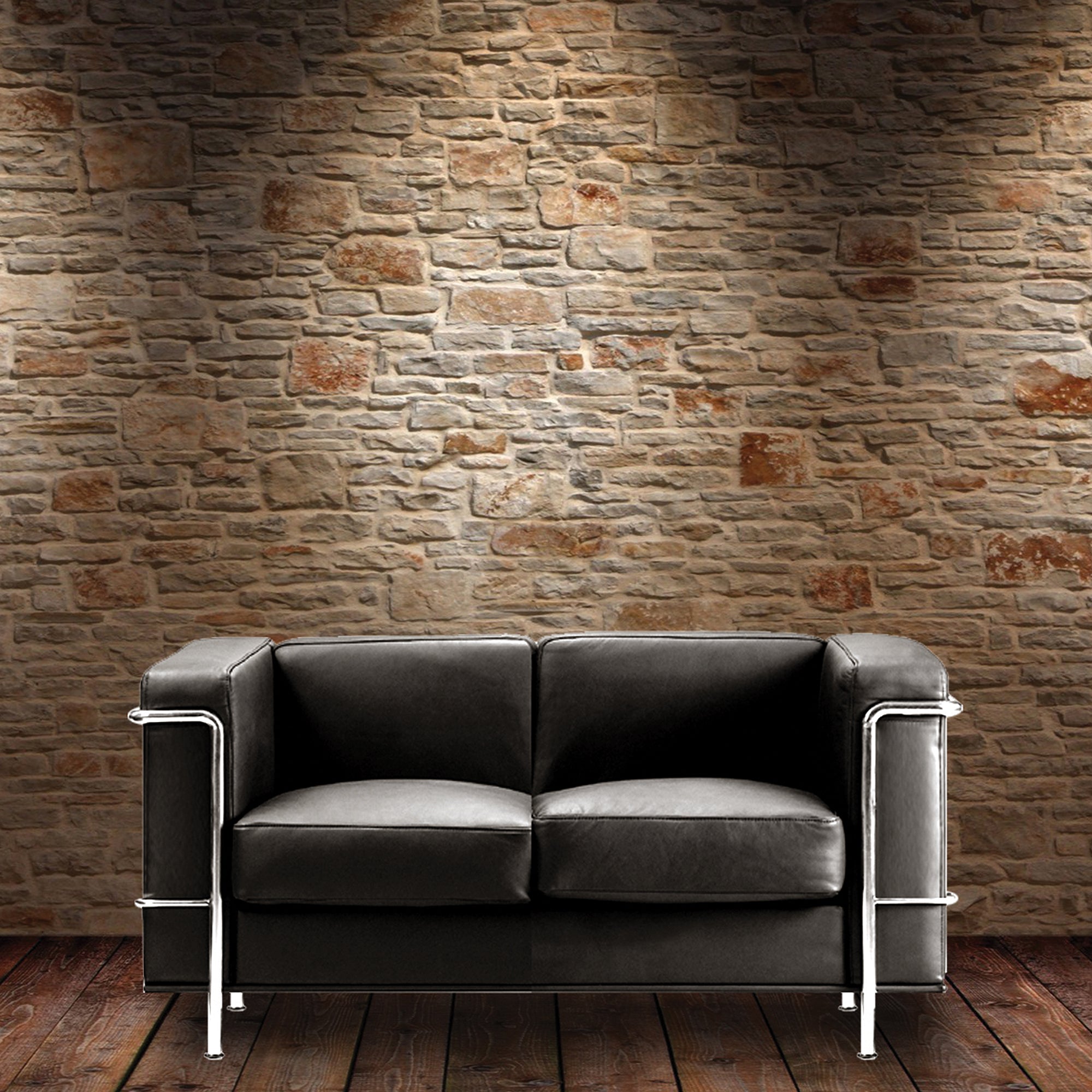 Belmont Cubed Two Seat Sofa