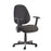 Bilbao fabric operators chair with lumbar support and adjustable arms Seating Dams 