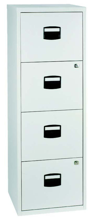 Bisley A4 Personal And Home Filing Cabinet 4 Drawer Storage TC Group 