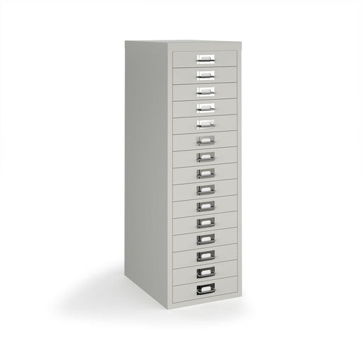 Bisley multi drawers with 15 drawers Steel Storage Dams 